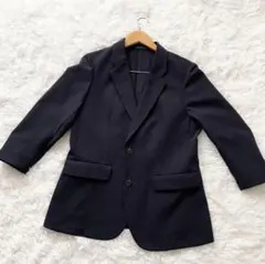 【UNIQLO】感動ジャケット ネイビー XL