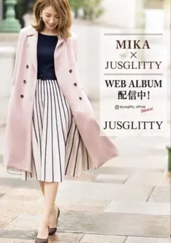 2026年最新】JUSGLITTY レディース トレンチコート・スプリングコート
