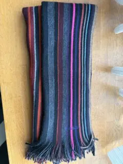 Paul Smith ストライプ ウールマフラー