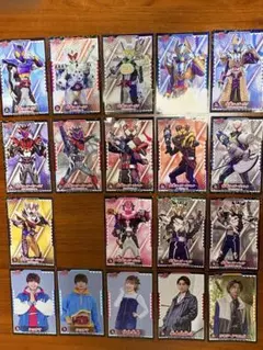 【新品】仮面ライダーガヴ シールコレクション セット（19枚） ①