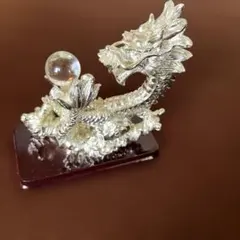 金色の昇龍 置物 縁起物 龍神 宝珠付き 風水 インテリア