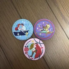Disney 刺繍ピンバッジセット 3個