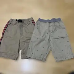 ハーフパンツ 2枚 130cm