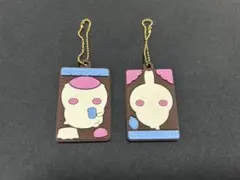 ちいかわ　キャラパキ　ラバーマスコット　くりまんじゅう・うさぎセット