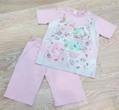 【Little Twin Stars】パジャマ 130cm ピンク　サンリオのサムネイル