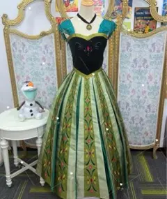 みさも様 専用ページ アナ 戴冠式 豪華版ドレス - メルカリ