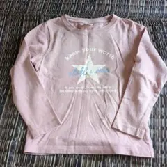 devirock 長袖カットソー 120cm ピンク
