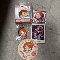 【最終】あんスタ　葵ひなた　前髪クリップ　缶バッジ　ラバーマスコット　ぱしゃっつ