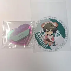 ツキウタ。 水無月涙 DECOTTO アクリルバッジ & 特典　コースター