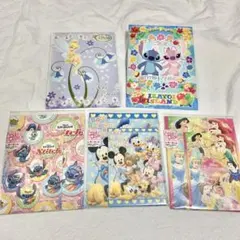 ディズニー　レターセット　メッセージカード