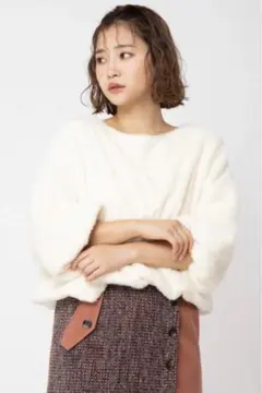 CECIL McBEE セシルマクビー マシュマロトップス ふわふわトップス