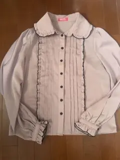 MA*RS 長袖ブラウス フリル　ピンクのサムネイル