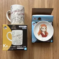 ワンピース 一番くじ　100巻記念 マグカップ・プレート