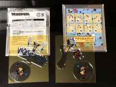 デッドプール　ウルヴァリン　アクリルスタンド　2点セット