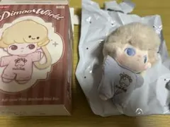 DIMOO Crush on Coffee ぬいぐるみキーチェーン