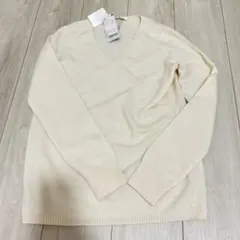 UNIQLO カシミヤ ニットセーター L オフホワイト