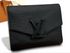 LOUIS VUITTON ポルトフォイユツイスト エピデニム フラップ 長財布 