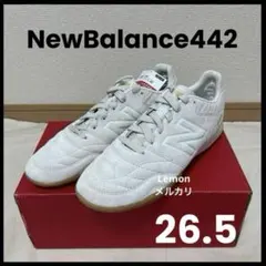 希少！オールスエード フットサルシューズ NB 442 v2 Pro 26.0 - メルカリ