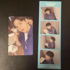 ATEEZ アチズ ジョンホ トレカ 4カット summer photobook