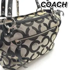 【大幅値下げ‼️】COACH ロゴプリント トートバッグ