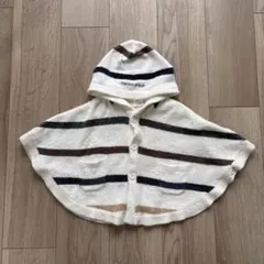 【値下げ】Gelato pique ベビーポンチョ 80-90