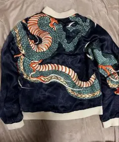 Takeo Kikuchi 2面用 龍 日本スカジャン vintage レーヨン - メルカリ