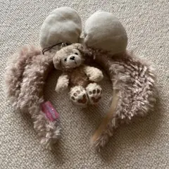 ディズニー カチューシャ クマ付き