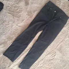 ブラック チノパン ウエスト73