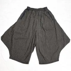 センソユニコ ann吉 ストライプ柄 ワイドパンツ カジュアルパンツ