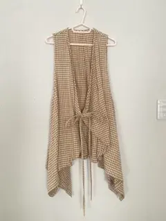 うさとの服 usaato 変形ドルマンベスト ドレープベスト - メルカリ
