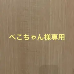 ぺこちゃん様専用