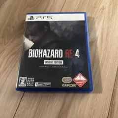 PS5 バイオハザード RE:4 DELUXE EDITION PS5版