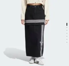 Adidas アディブレイク デニム 2-IN-1 スカート　28