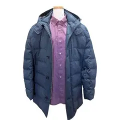 美品　アラミス ダウンコート ARAMIS メンズアウター　フード取り外し可