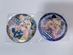 名探偵プリキュア　BIGホログラム缶バッジ キュアアルカナシャドウ 2点セット
