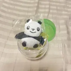 【未開封】ガチャガチャ　パンダコパンダ　ぬいぐるみバッジ　パンちゃん