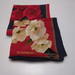 未使用　イブサンローランハンカチ 2枚セット