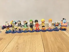 【美品】ワンピース ワーコレ フィギュア 麦わらの一味10体コンプリートセット