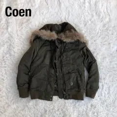 Coen　コーエン　N-2B　中綿　フライトジャケット　Y2K　N2B　オリーブ