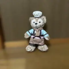 東京ディズニーシー ダッフィー ぬいぐるみバッジ　バレンタイン