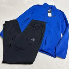 新品adidas長袖ジャージ上下セット キッズ150cm