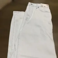 UNIQLO ワイドストレートジーンズ 26