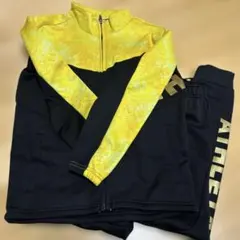 ATHLETA ジャージ上下セット150 cm イエロー/ブラック