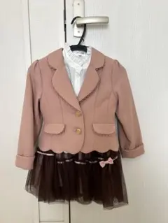 arisana キッズスーツ フォーマルドレスセット 120cm ピンク