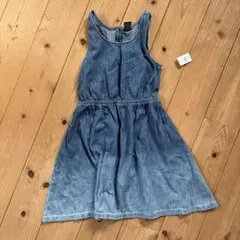 GAP ノースリーブ デニムワンピース 120CM