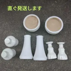 神具セット 白色陶器製