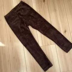 ユニクロ レギンス 120 コーデュロイ