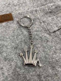 STUSSY メタルビートクラウンキーチェーン