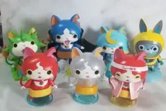 妖怪ウォッチ　フィギュア　7体セット　プラモデル　おもちゃ