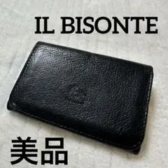 IL BISONTE イル ビゾンテ オールレザー シボ革名刺入れ カードケース